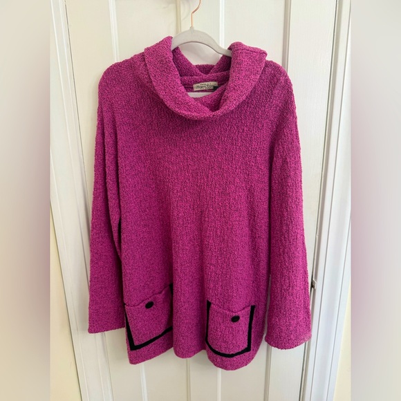 NWT Margaret Winters Textured Knit Sweater XL - Picture 1 of 7